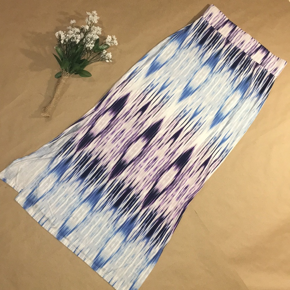 Petite a.n.a straight full length maxi skirt